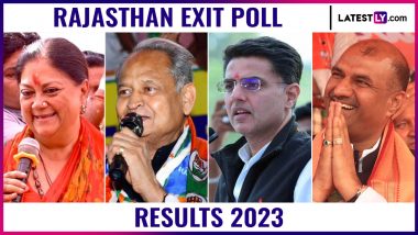 Rajasthan Exit Poll 2023 Results: Congress May Win 86-106 Seats, BJP 80-100, Says India Today-Axis My India Survey